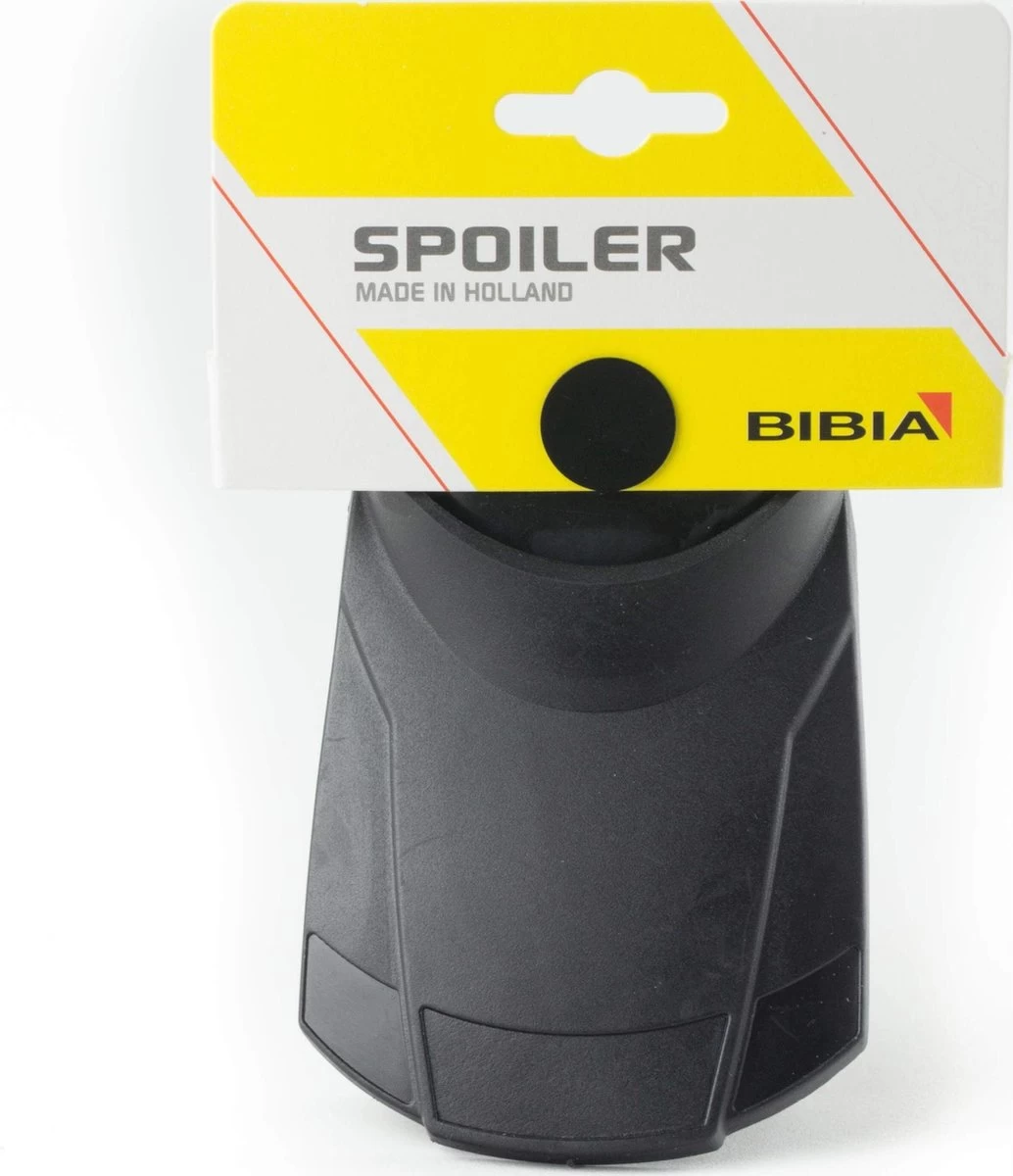 Bibia Voorspatlap Sportspoiler Stadsfiets 5,5 Cm Zwart - Afbeelding 3