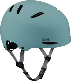 BBB Cycling Wave Kinderhelm Fiets - Fietshelm Kinderen - Sporthelm Kind - Mat Groen - Maat M - BHE-150