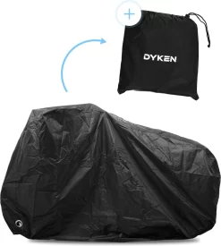 Dyken Fietshoes - Universele Fietsbeschermhoes - Waterdicht - Voor Fietsen En (kleine) Scooters - 300D Oxford - 1-2 Fietsen