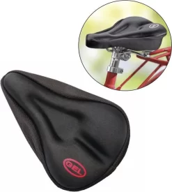 VoordeelShop Fiets Zadelhoes Met Extra Zachte Gel En Gleuf Universeel - Gel Zadelhoes Voor Racefiets/mountainbike En Normale Fietsen - Comfortabel Fietsen - Fiets Accessoires