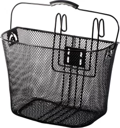 Amigo Fietsmand Voor 13 Liter Staal Zwart