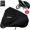 Vebics® Fietshoes Voor 1 Fiets Waterdicht - Elektrische Fiets - Fietsbeschermhoes - Stalling - Zwart