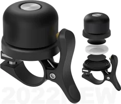 Merkloos HIGH QUALITY - Fietsbel GPS Tracker Fiets - Verborgen Houder Anti Diefstal Geschikt Voor Apple Airtag - Fietsalarm Voor E Bike – 100% Waterdicht