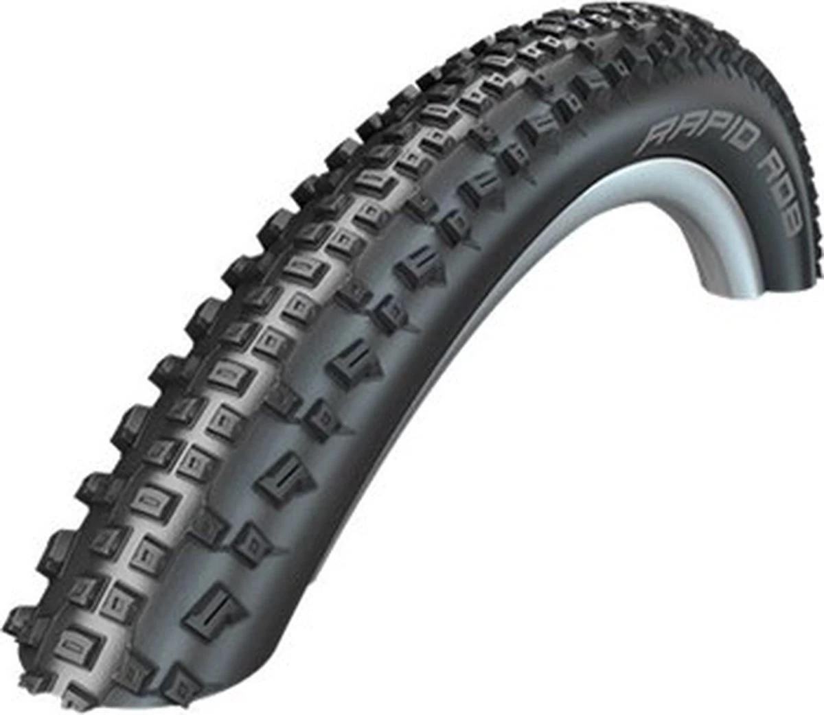 Schwalbe Buitenband - Rapid Rob K-Guard - 29 Inch X 2.25 - Zwart - Afbeelding 6