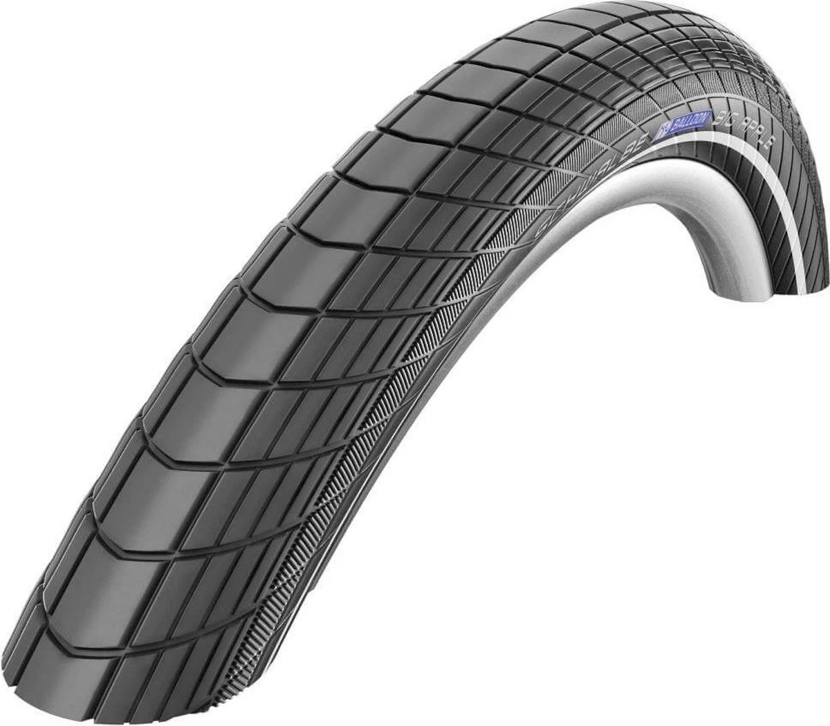 Schwalbe Buitenband - Big Apple K-Guard - 28 Inch X 2.00 - Zwart Reflecterend - Afbeelding 4