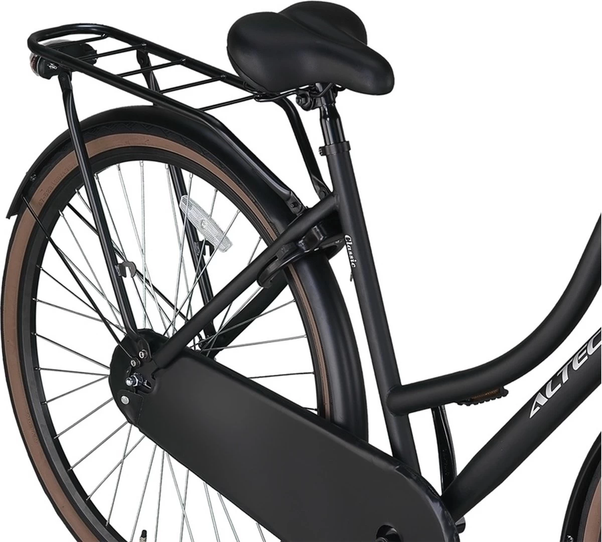 Altec Classic Transportfiets 28 Inch 53cm Zwart - Afbeelding 2
