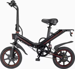 OUXI - V5 - 16 Inch - Elektrische Fiets - E Bike - Elektrische Vouwfiets - APP IOS/ Android - 500W Motor - 15Ah Lithuim Ion Batterij - Zwart