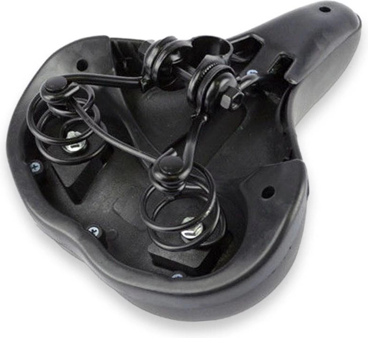 Benson Universeel Gel Fietszadel Voor Dames En Heren - 23x18x6 Cm - Zwart | Comfortabel Unisex Zadel Past Op Elke Fiets - Afbeelding 9