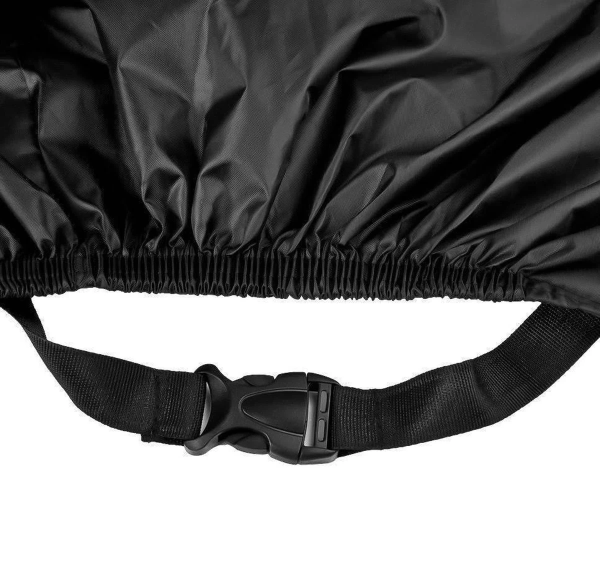 COVER UP HOC Mamafiets Hoes Met 2 Zitjes Zwart - Red Label - Fietshoes Met Slotgaten - Ademende Fietshoes- Waterdichte Zwarte Fietshoes - Mamafietshoes - Afbeelding 4