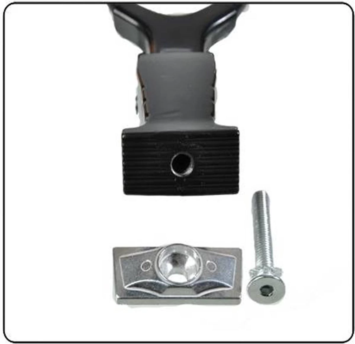 Benson Dubbele Fietsstandaard Bipod Kickstandaard Aluminium Roestvrij Zeer Stabiel Voor Bijvoorbeeld Een Mamafiets - Afbeelding 5