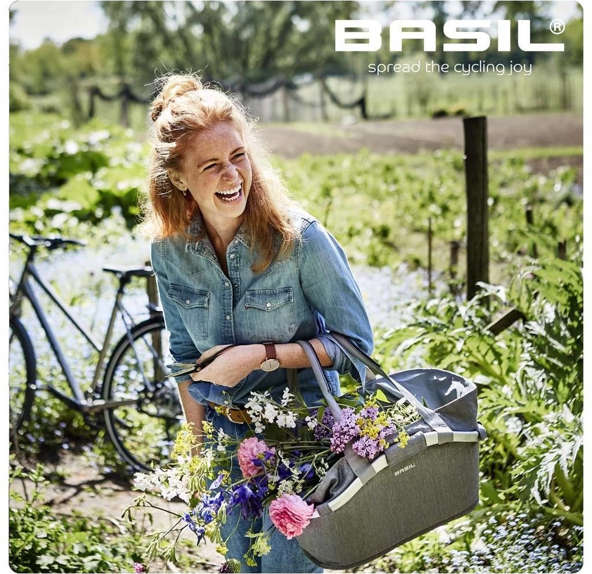 Basil Classic Carry All Fietsmand MIK - Achter - Polyester - Zwart - 22 Liter - Afbeelding 4