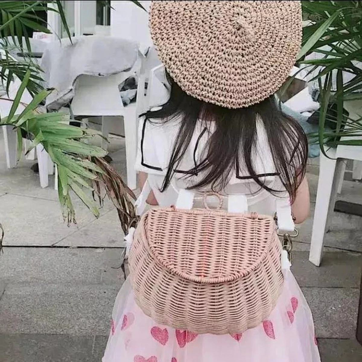 Fietsmand Rotan Mandje Mand Fiets Kinderen Rugzak Peuter Loopfiets Draagbaar Meisje Jongen Accessoires - Afbeelding 3