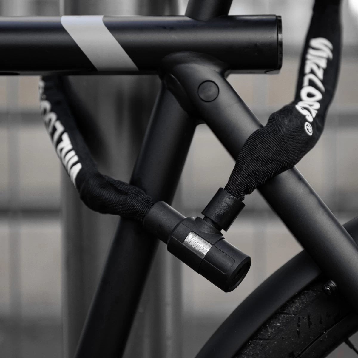 VINZ Ventoux Fietsslot / Kettingslot – 150 Cm - Afbeelding 4