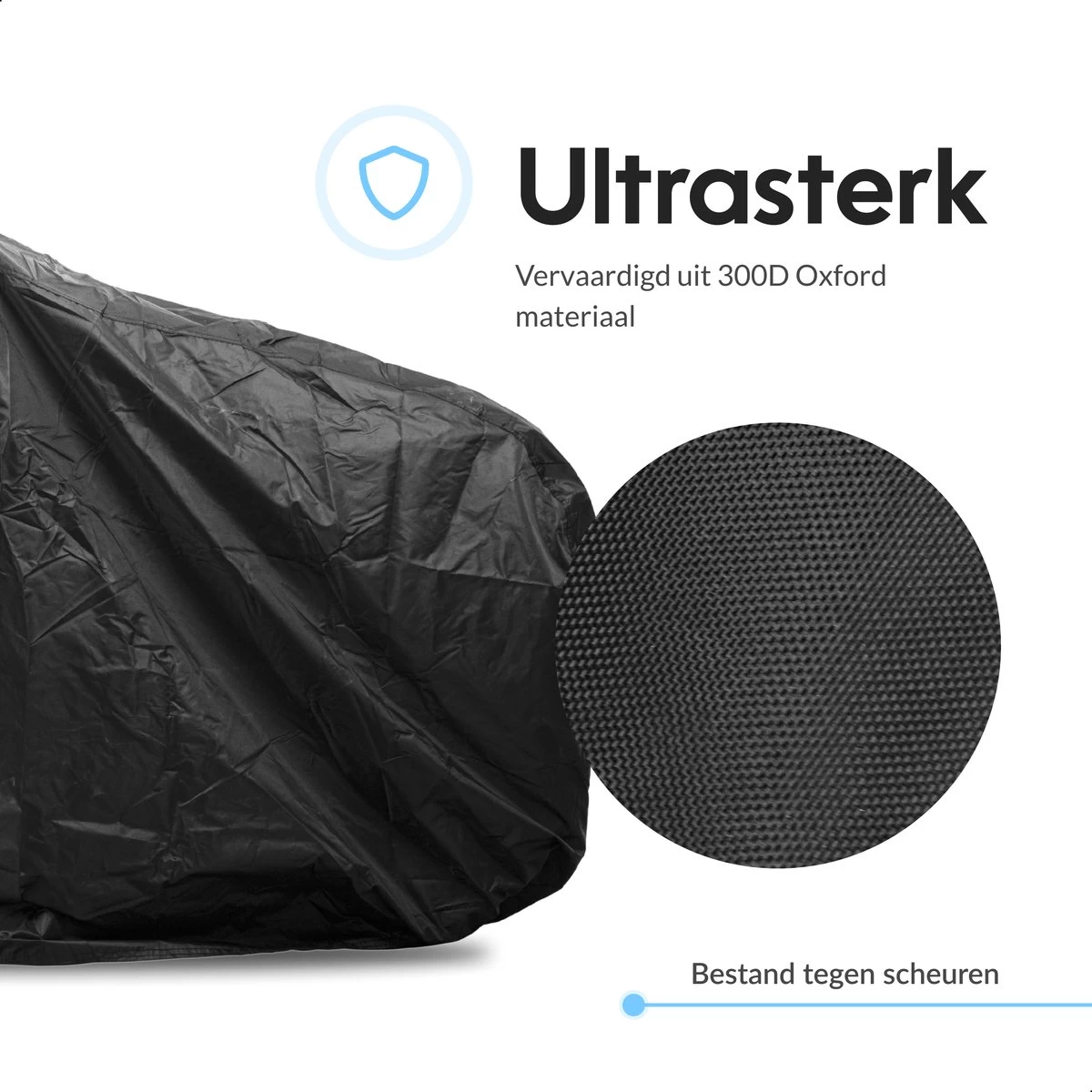 Dyken Fietshoes - Universele Fietsbeschermhoes - Waterdicht - Voor Fietsen En (kleine) Scooters - 300D Oxford - 1-2 Fietsen - Afbeelding 8