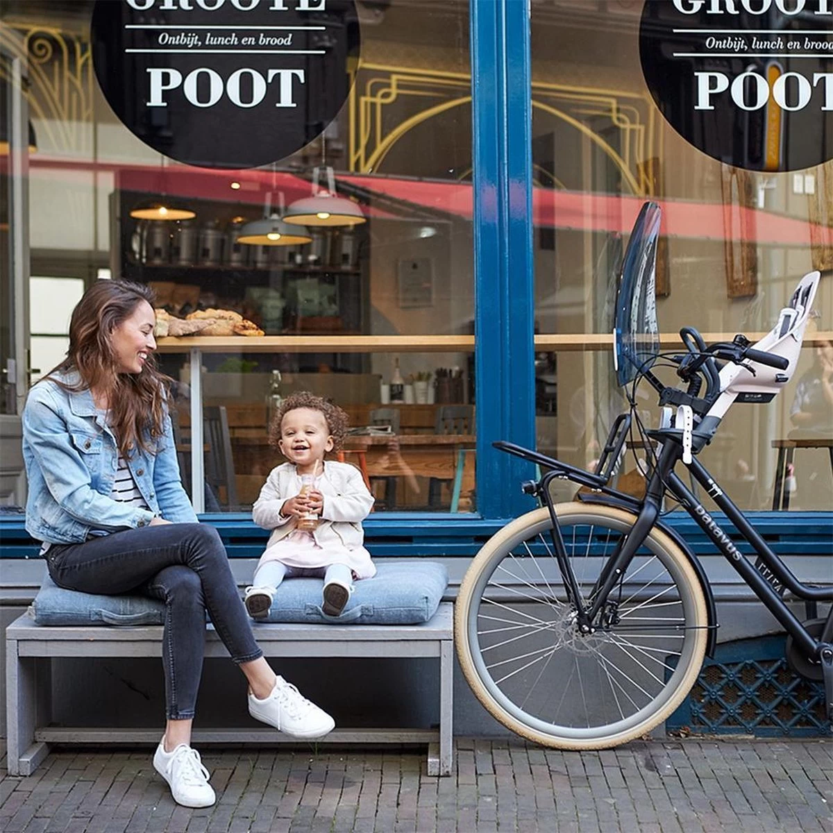 Urban Iki Extra Bevestigingsset - Fietsstoeltje Voor - Ahead - Stuurpen - Zwart - Afbeelding 2