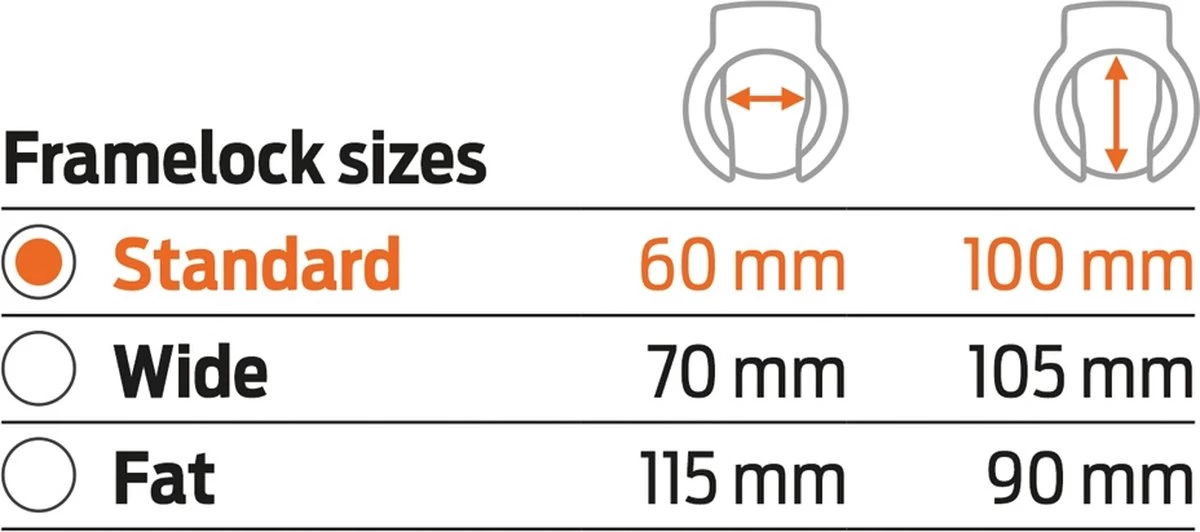 Axa Defender - Ringslot - Zwart - Met Insteekmogelijkheid - ART2 Goedgekeurd - Afbeelding 2
