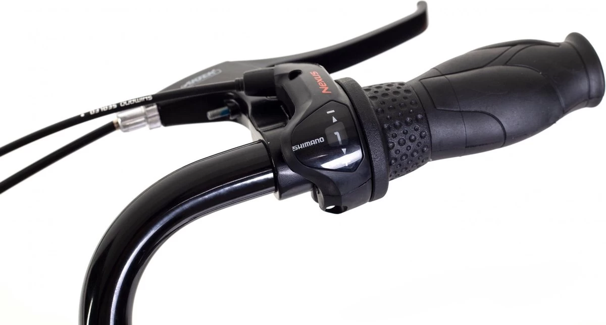 Amigo Bright - Damesfiets 28 Inch - Fiets Met 3 Versnellingen - Matzwart - Afbeelding 8