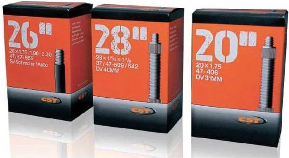 CST | Binnenband Fiets | Hollands Ventiel | 28 Inch | Normaal Ventiel | 40 Mm - 28 X 1 3/8 - 1 1/8 - 1 1/2 - 150 | 37-622 | - Afbeelding 7