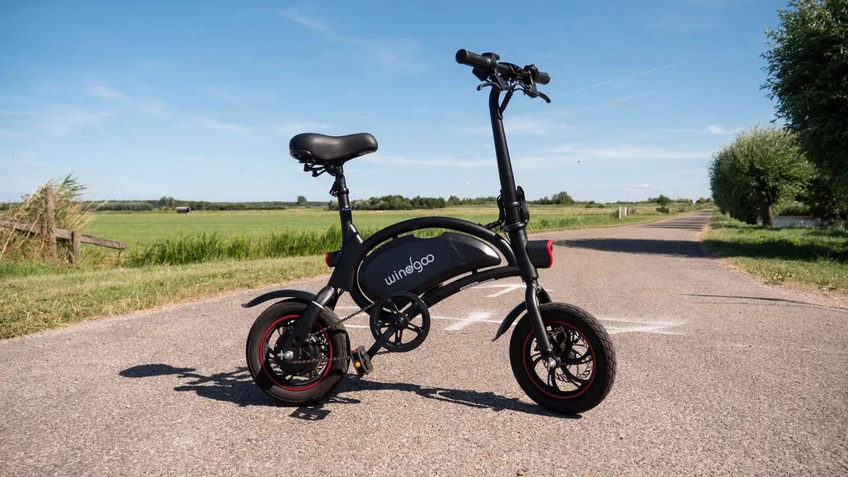 Windgoo - B3 Elektrische Long-Range E-Bike Met Trappers - E-bike - 25Km / H - Zwart - Afbeelding 8