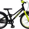 Volare Blaster Kinderfiets - Jongens - 18 Inch - Zwart Geel Groen - Prime Collection