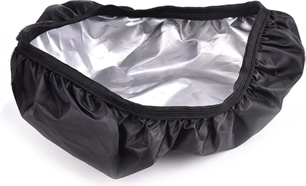 Merkloos Zadelhoes - Regenhoes - Zadel Hoes - Zadel - Beschermhoes - Regen - Zwart - One Size - Afbeelding 3