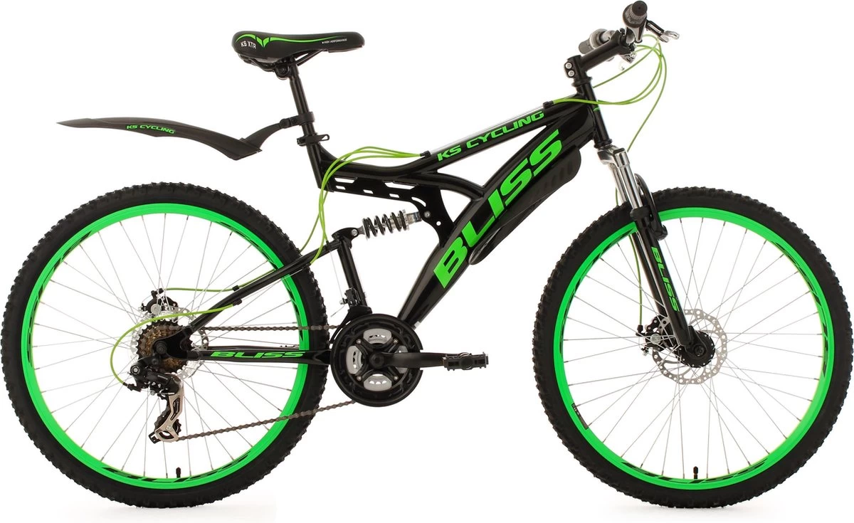 Ks Cycling Fiets 26 Inch Fully-mountainbike Bliss - 47 Cm