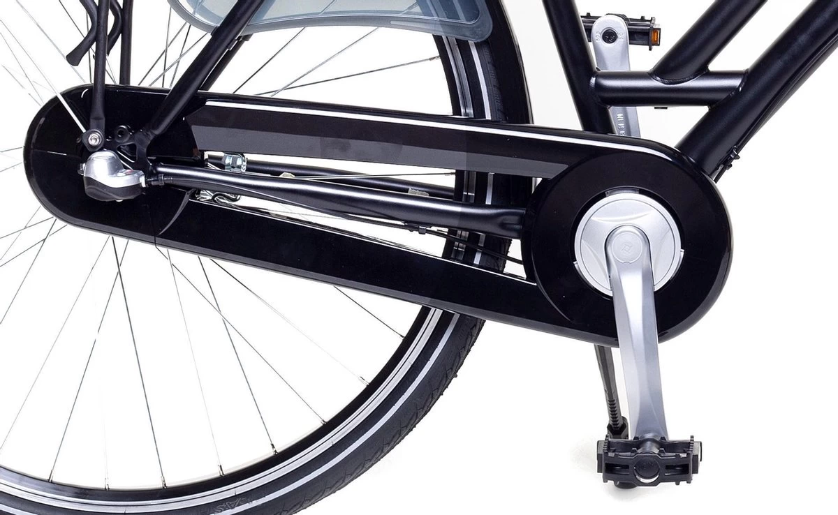 Amigo Bright - Damesfiets 28 Inch - Fiets Met 3 Versnellingen - Matzwart - Afbeelding 9