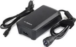 Bosch Acculader E-bike Snellader - Elektrische Fietsoplader - 6-ampere - Incl. Netsnoer