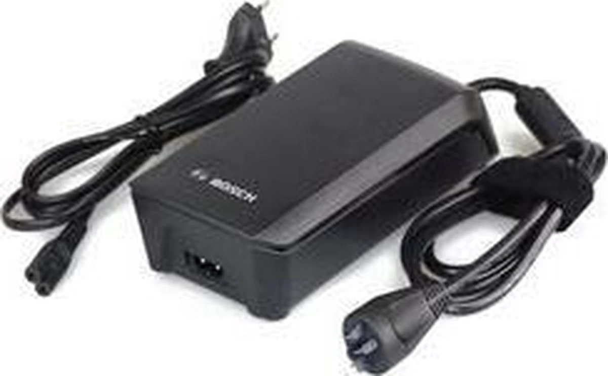 Bosch Acculader E-bike Snellader - Elektrische Fietsoplader - 6-ampere - Incl. Netsnoer