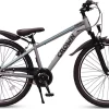 Crown Tokio 26 Inch Jongens Mountainbike 3v Grijs - Blauw
