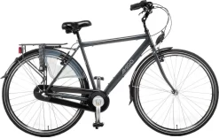 Amigo Bright - Herenfiets 28 Inch - Fiets Met 3 Versnellingen - Antraciet