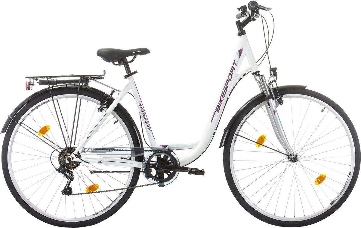 Sprint Harmony Lady - Damesfiets 28 Inch - 6 Versnellingen Shimano - Wit - Framemaat:48 Cm - BK22BS0110 BI