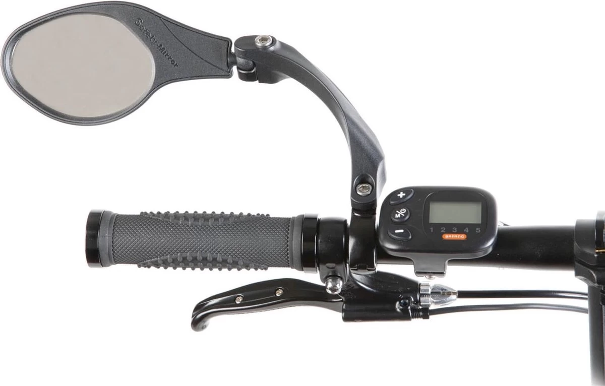 Mirage Fietsspiegel - Verstelbaar - Stuurbevestiging 22.2 Mm - Zwart - Afbeelding 12