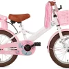 Supersuper Little Miss - Kinderfiets - Meisjesfiets - 16 Inch - Wit