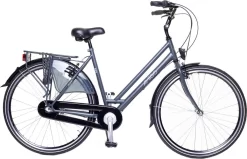 Amigo Bright - Damesfiets 28 Inch - Fiets Met 3 Versnellingen - Antraciet