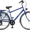 Amigo Moves - Stadsfiets 28 Inch - Herenfiets Met 6 Versnellingen - Matblauw