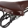 Lepper L-85 Hammock Fietszadel - Leer - Heren - Bruin