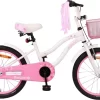 Amigo Flower Meisjesfiets - Kinderfiets 18 Inch - Wit