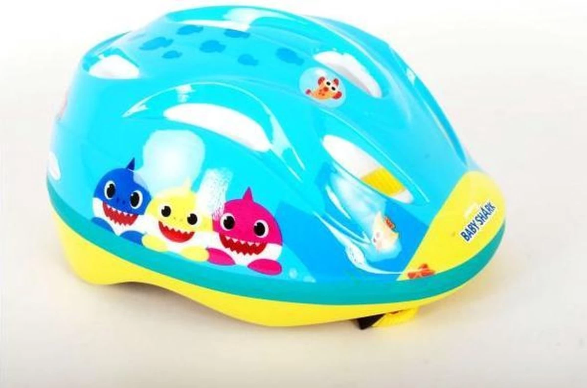 Volare Baby Shark Fietshelm - Skatehelm - 51 - 55 Cm - Afbeelding 13