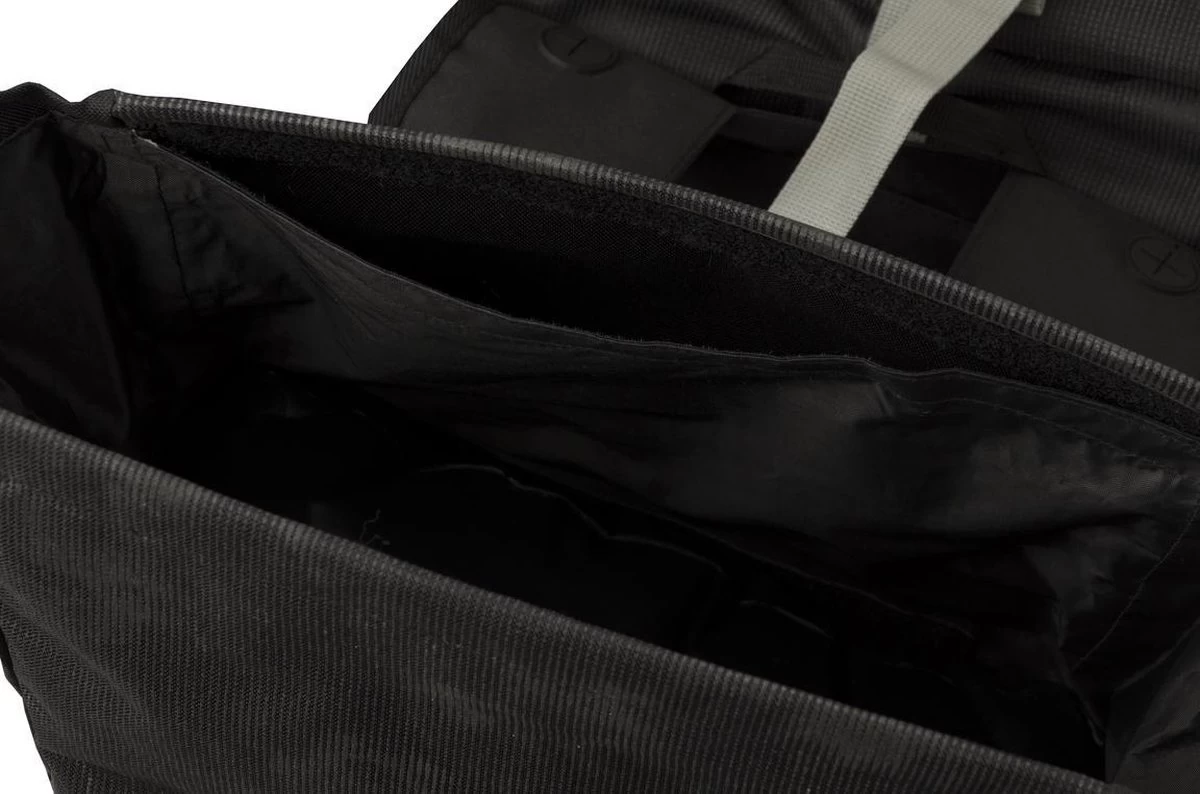 AGU Trend H2O Roll-Top Dubbele Fietstas Urban Zwart - 28 L - Afbeelding 8