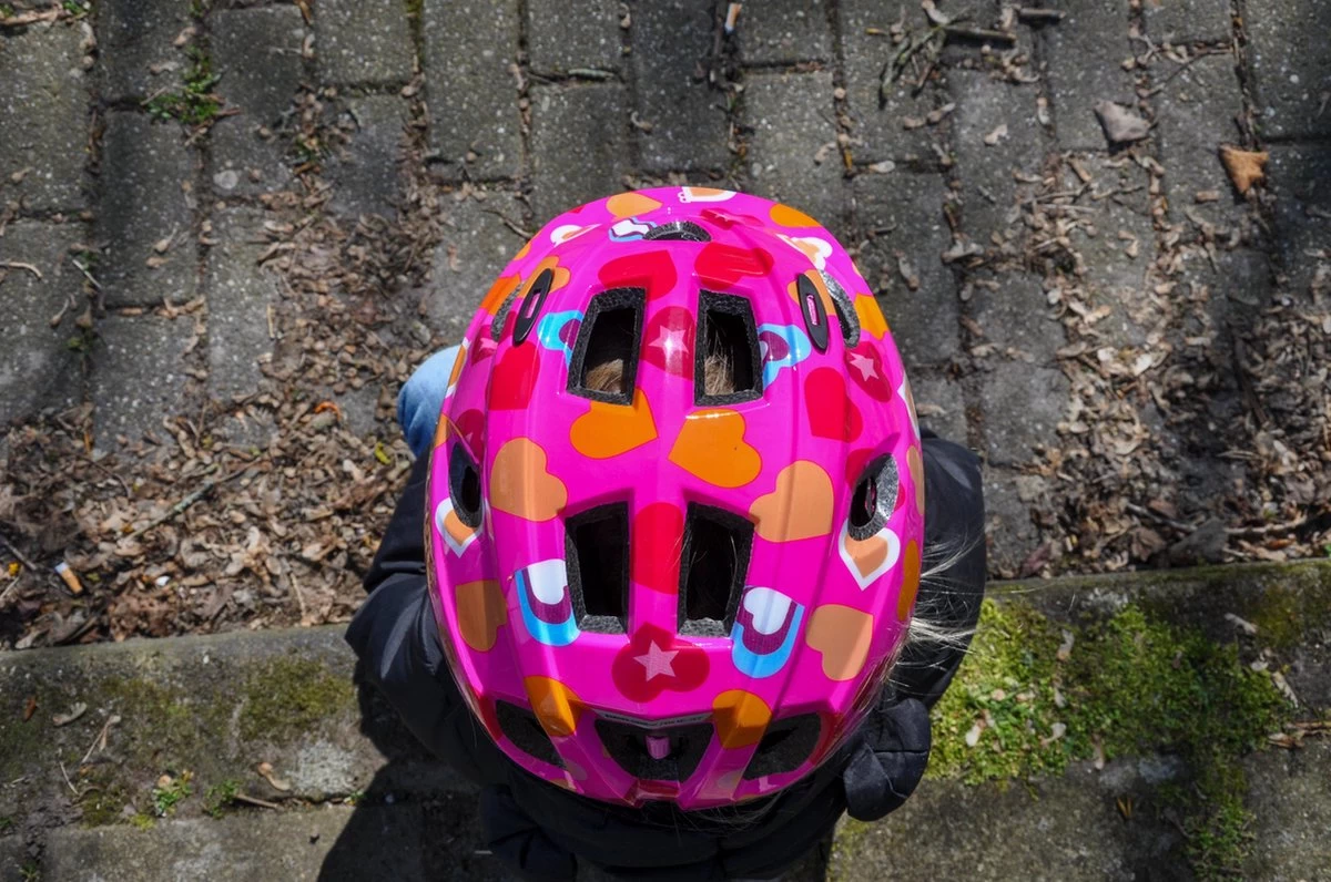 BBB Cycling Boogy Fietshelm - Kind - Maat M - Heart - BHE-37 - Afbeelding 2