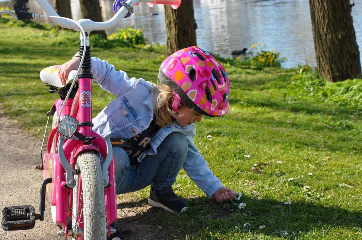 BBB Cycling Boogy Fietshelm - Kind - Maat M - Heart - BHE-37 - Afbeelding 4