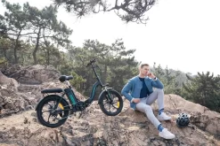 HITWAY E-bike Elektrische Fiets 20" Vouwfiets Met Dikke Banden, 250W/36V/11,2Ah Accu, 35-90 Km, Offroad-mountainbike Met Shimano 7 Versnellingen, CityBike Voor Heren En Dames