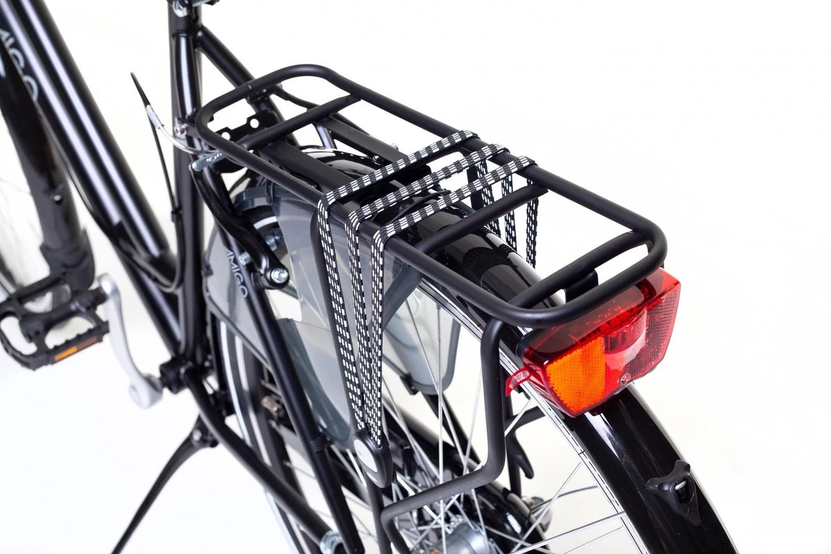 Amigo Bright - Damesfiets 28 Inch - Fiets Met 3 Versnellingen - Matzwart - Afbeelding 5