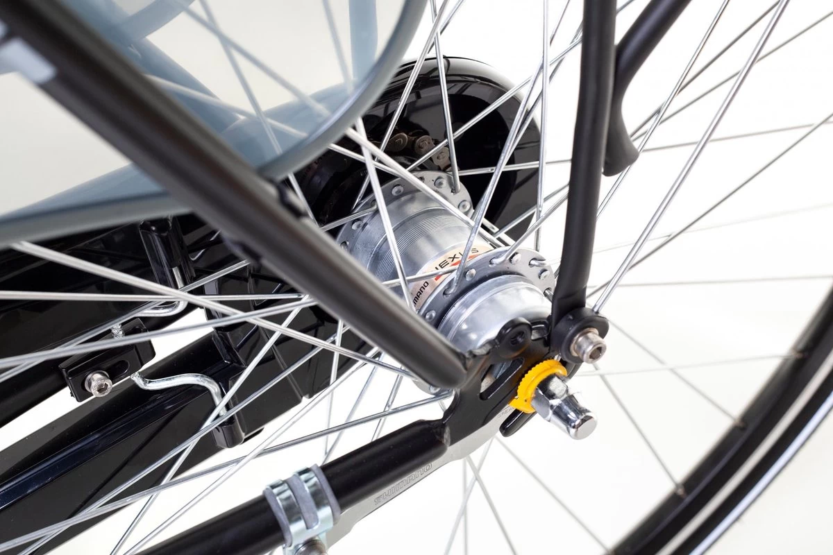 Amigo Bright - Damesfiets 28 Inch - Fiets Met 3 Versnellingen - Matzwart - Afbeelding 6