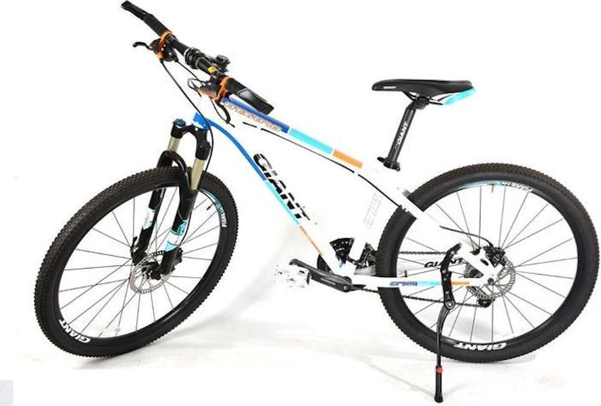 Decopatent® PRO Fietsstandaard - 24- 29 Inch - Mountainbike Standaard - Verstelbaar 46 -> 50 Cm - Fietsenstandaard - Zijstandaard - Afbeelding 4