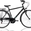 Denver D-Road,herenfiets, Trekking, 7 Sp, Zwart