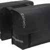 New Looxs Cameo Dubbele Fietstas - Bisonyl - 46 Liter - Mat Zwart