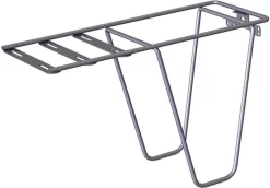 Steco Bagagedragerverlenger Tas-mee Staal Zilver