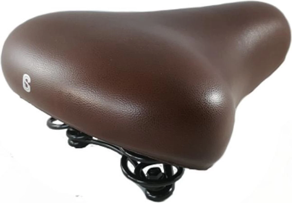 Selle Comfort Zadel City 24,7 X 21,9 Cm Unisex Gel/staal Bruin